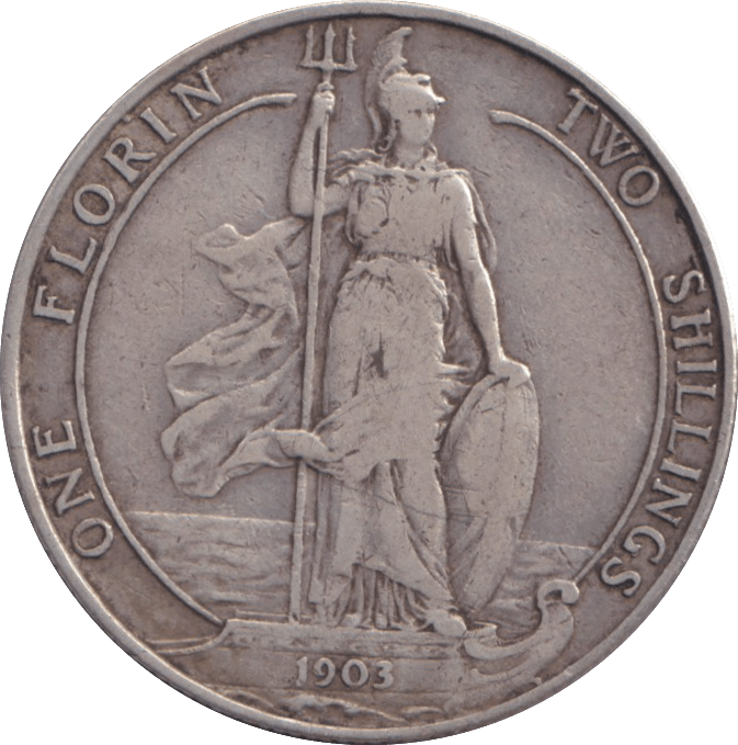 1903 FLORIN ( GF ) - FLORIN - Cambridgeshire Coins