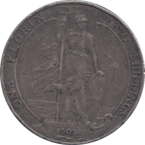 1903 FLORIN ( GF ) - FLORIN - Cambridgeshire Coins