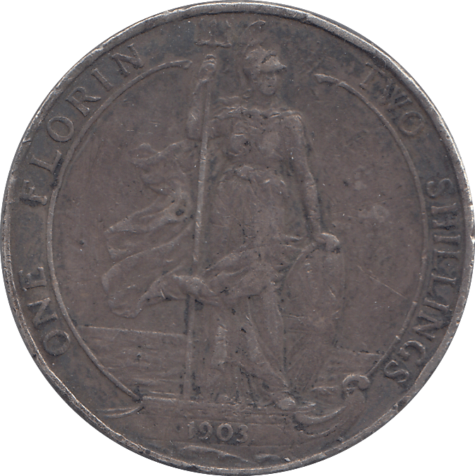 1903 FLORIN ( GF ) - FLORIN - Cambridgeshire Coins