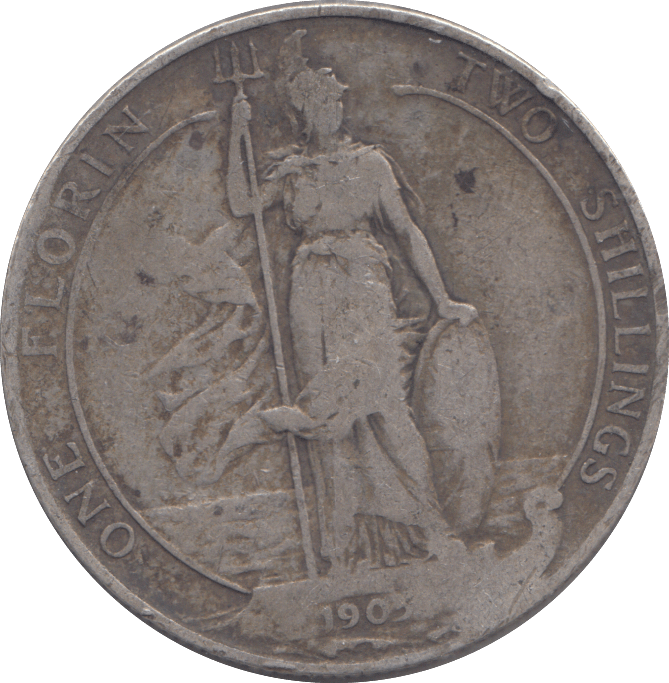 1903 FLORIN ( NF ) - FLORIN - Cambridgeshire Coins