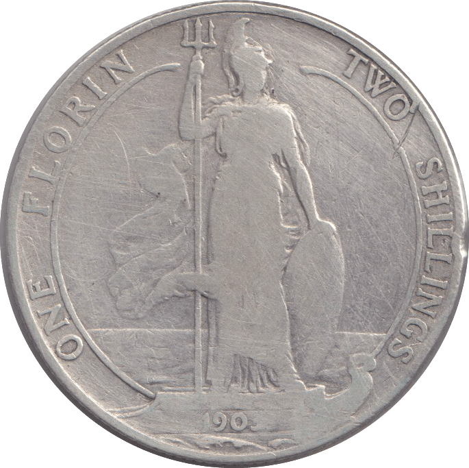 1903 FLORIN ( NF ) - FLORIN - Cambridgeshire Coins