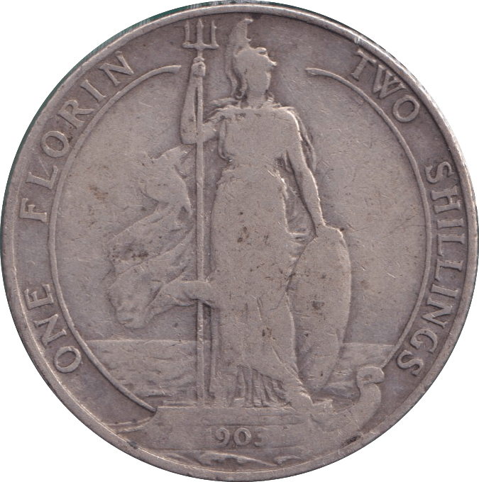 1903 FLORIN ( NF ) - FLORIN - Cambridgeshire Coins