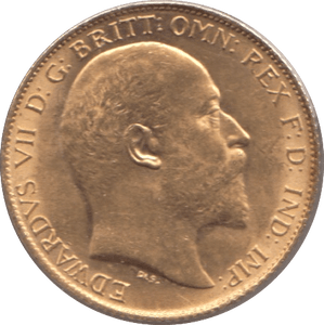 1903 GOLD HALF SOVEREIGN ( AUNC ) - HALF SOVEREIGN - Cambridgeshire Coins