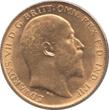 1903 GOLD HALF SOVEREIGN ( AUNC ) - HALF SOVEREIGN - Cambridgeshire Coins