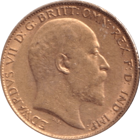 1903 GOLD HALF SOVEREIGN ( EF ) - HALF SOVEREIGN - Cambridgeshire Coins