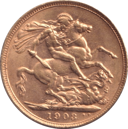 1903 GOLD SOVEREIGN ( EF ) - SOVEREIGN - Cambridgeshire Coins