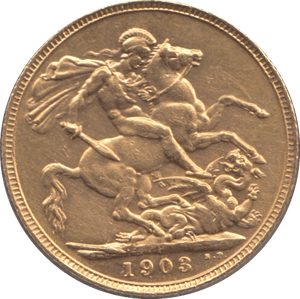1903 GOLD SOVEREIGN ( GVF ) PERTH MINT - SOVEREIGN - Cambridgeshire Coins