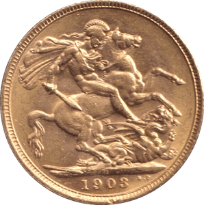1903 GOLD SOVEREIGN ( UNC ) 1 MELBOURNE MINT - SOVEREIGN - Cambridgeshire Coins