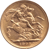 1903 GOLD SOVEREIGN ( UNC ) 1 MELBOURNE MINT - SOVEREIGN - Cambridgeshire Coins