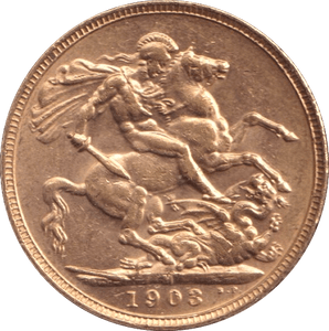 1903 GOLD SOVEREIGN ( UNC ) 2 MELBOURNE MINT - SOVEREIGN - Cambridgeshire Coins