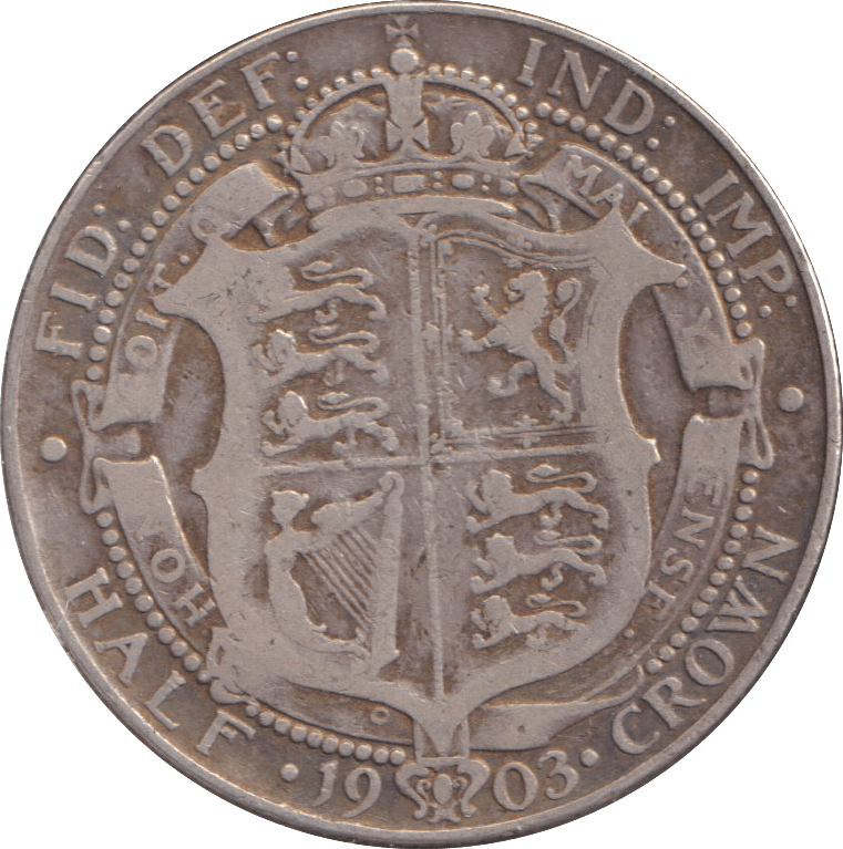 1903 HALFCROWN ( FINE ) - WORLD COINS - Cambridgeshire Coins