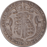 1903 HALFCROWN ( FINE ) - WORLD COINS - Cambridgeshire Coins