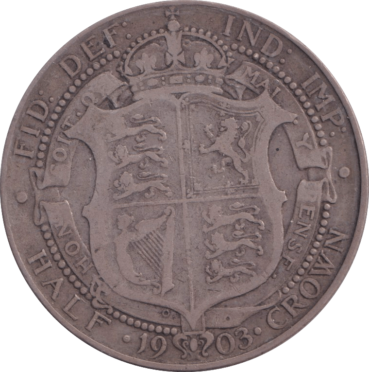 1903 HALFCROWN ( GF ) - HALFCROWN - Cambridgeshire Coins