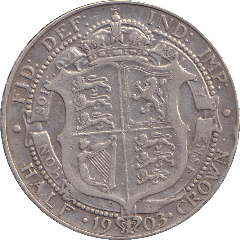 1903 HALFCROWN ( GF ) - HALFCROWN - Cambridgeshire Coins