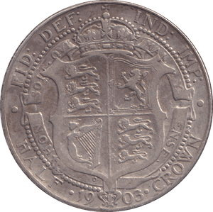 1903 HALFCROWN ( GF ) - HALFCROWN - Cambridgeshire Coins