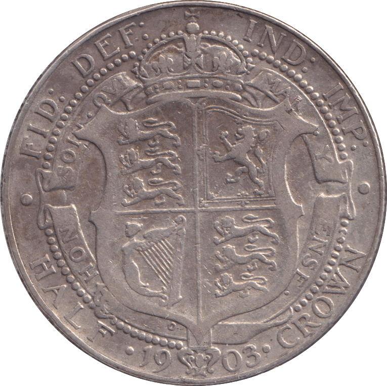 1903 HALFCROWN ( GF ) - HALFCROWN - Cambridgeshire Coins