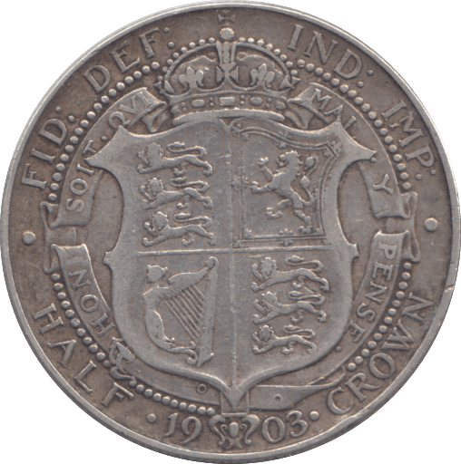 1903 HALFCROWN ( GF ) - WORLD COINS - Cambridgeshire Coins