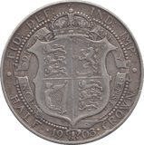 1903 HALFCROWN ( GF ) - WORLD COINS - Cambridgeshire Coins