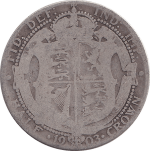 1903 HALFCROWN ( NF ) - HALFCROWN - Cambridgeshire Coins