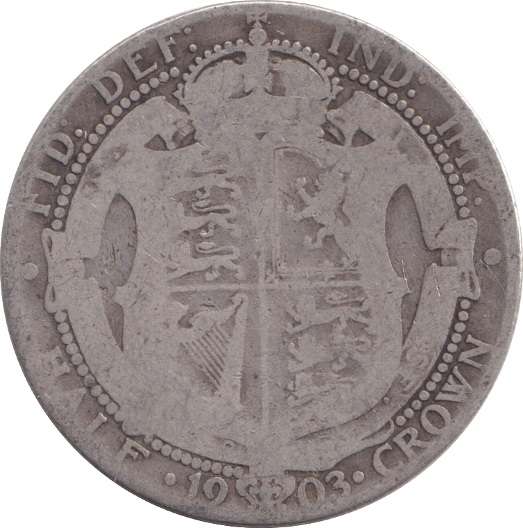 1903 HALFCROWN ( NF ) - HALFCROWN - Cambridgeshire Coins