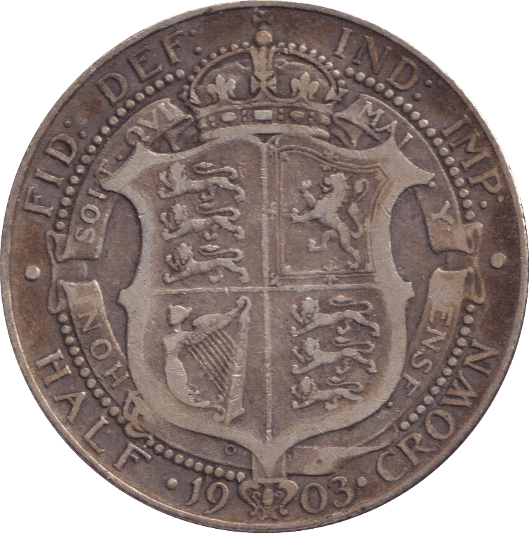 1903 HALFCROWN ( NF ) - HALFCROWN - Cambridgeshire Coins