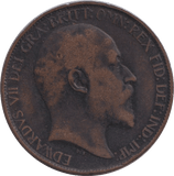 1903 HALFPENNY ( FINE ) - HALFPENNY - Cambridgeshire Coins