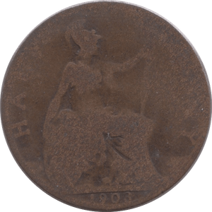 1903 HALFPENNY ( FINE ) - Halfpenny - Cambridgeshire Coins