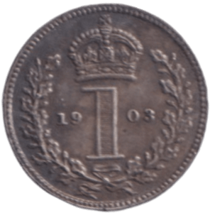 1903 MAUNDY ONE PENNY ( UNC ) - MAUNDY ONE PENNY - Cambridgeshire Coins