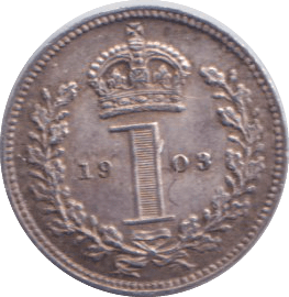 1903 MAUNDY ONE PENNY ( UNC ) - MAUNDY ONE PENNY - Cambridgeshire Coins