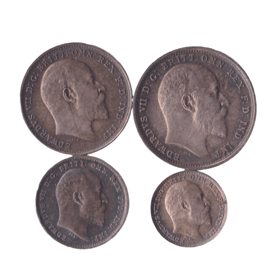 1903 MAUNDY SET EDWARD VII - Maundy Set - Cambridgeshire Coins