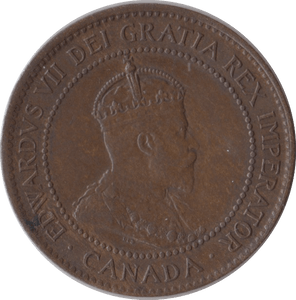 1903 ONE CENT CANADA - WORLD COINS - Cambridgeshire Coins