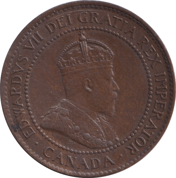 1903 ONE CENT CANADA - WORLD COINS - Cambridgeshire Coins
