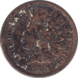 1903 ONE CENT USA - WORLD COINS - Cambridgeshire Coins