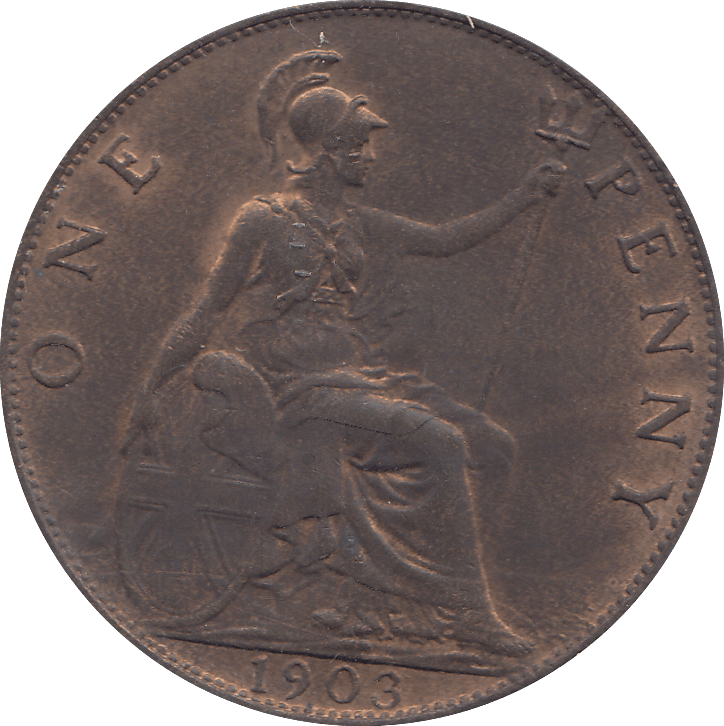1903 PENNY ( UNC ) - PENNY - Cambridgeshire Coins