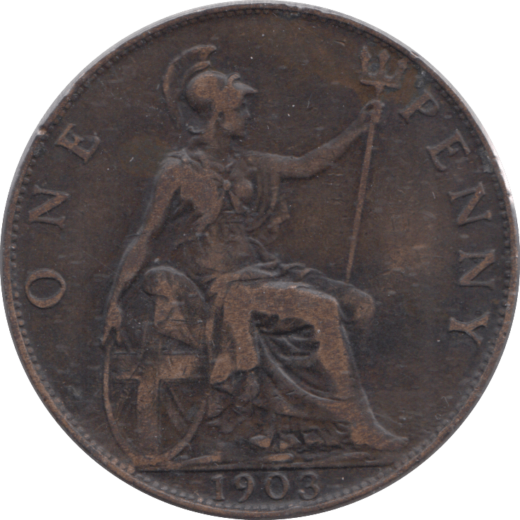 1903 PENNY ( VF ) - Penny - Cambridgeshire Coins