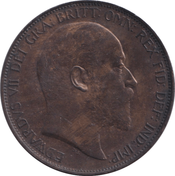1903 PENNY WEAK STRIKE ( AUNC ) - PENNY - Cambridgeshire Coins