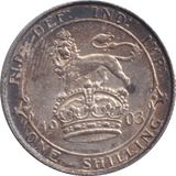 1903 SHILLING ( AUNC ) - SHILLING - Cambridgeshire Coins