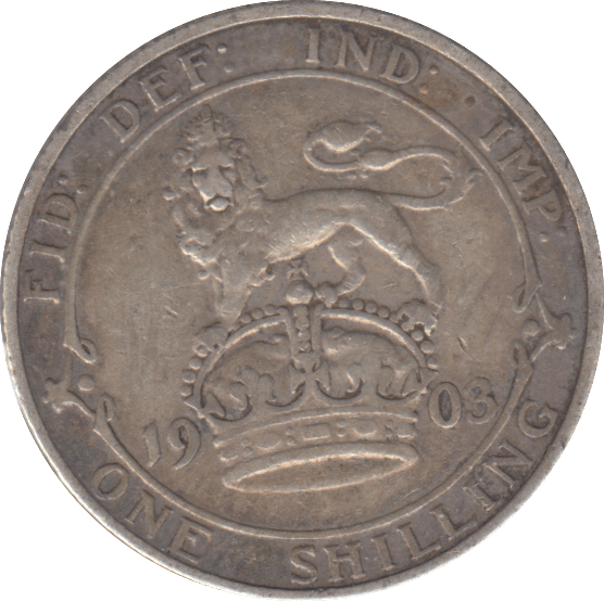 1903 SHILLING ( GF ) - SHILLING - Cambridgeshire Coins