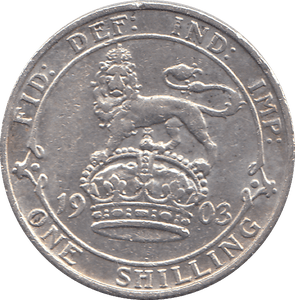 1903 SHILLING ( GVF ) - SHILLING - Cambridgeshire Coins