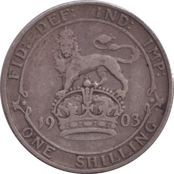 1903 SHILLING ( NF ) - SHILLING - Cambridgeshire Coins