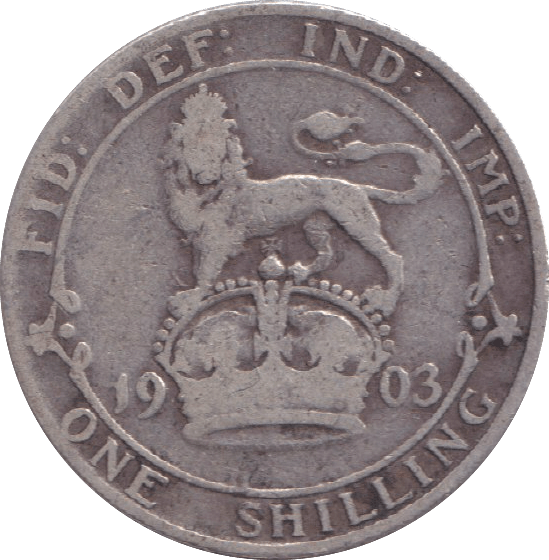1903 SHILLING ( NF ) - SHILLING - Cambridgeshire Coins