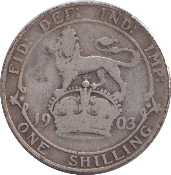 1903 SHILLING ( NF ) - SHILLING - Cambridgeshire Coins