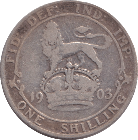1903 SHILLING ( NF ) - SHILLING - Cambridgeshire Coins