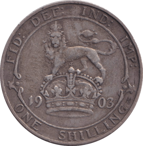 1903 SHILLING ( VF ) - SHILLING - Cambridgeshire Coins