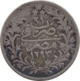 1903 SILVER 2 QIRSH EGYPT - SILVER WORLD COINS - Cambridgeshire Coins