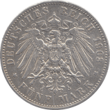 1903 SILVER 5 MARK GERMANY - SILVER WORLD COINS - Cambridgeshire Coins