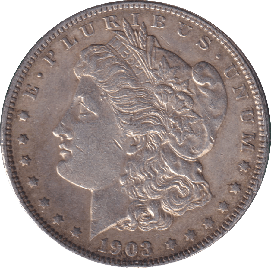 1903 SILVER DOLLAR USA - SILVER WORLD COINS - Cambridgeshire Coins