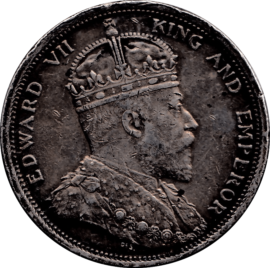 1903 SILVER ONE DOLLAR STRAIT SETTLEMENTS - SILVER WORLD COINS - Cambridgeshire Coins