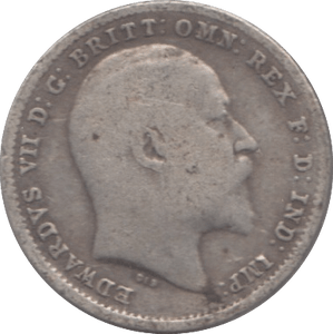 1903 SILVER THREEPENCE ( FINE ) - Threepence - Cambridgeshire Coins