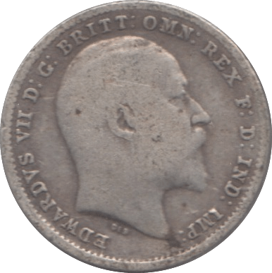 1903 SILVER THREEPENCE ( FINE ) - Threepence - Cambridgeshire Coins